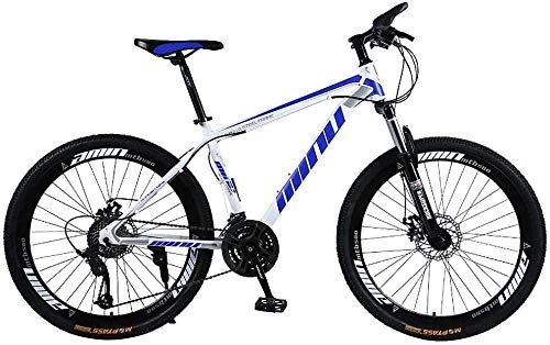 Mountain Bike : smilecstar MTB foldable mountain bike 26 inch foldable MTB bike foldable bike for men and women suitable for the outdoor cycle - 21 speeds-Blue