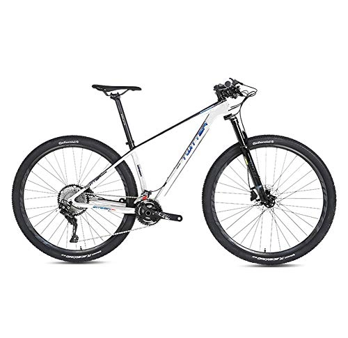 Mountain Bike : STRIKERpro Mountain Bike, Featuring 15 / 17 / 19-Inch Carbon fiber Frame, 22 / 33-Speed Drivetrain, Dual Mechanical Disc Brakes, 27.5 / 29-Inch Wheels(Silver), 33speed, 29×15