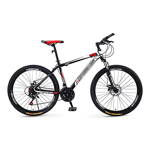 Mountain Bike : T-Day Mountain Bike 27.5 Inch Mountain Bike Bicycle Suitable For Men And Women Cycling Enthusiasts 24 / 27 Speed Shifters With Dual Disc Brake(Size:21 Speed, Color:Red)