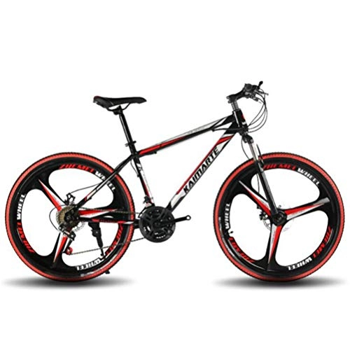 Mountain Bike : Tbagem-Yjr Unisex Sports Leisure City Road Bicycle 26 Inch Mens MTB 27 Speed Unisex Mountain Bike (Color : B)