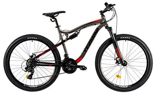 Mountain Bike : Teranna 2745 27.5 Inch 49 cm Men 21SP Disc Brake Grey