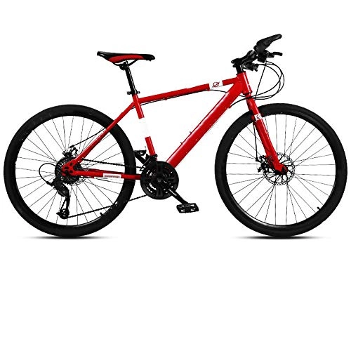Mountain Bike : THENAGD 26 Inch Men's and Women's Student Super Road Adult Shock Absorber Mountain Bike New
