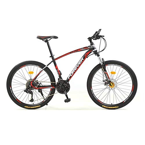 Mountain Bike : Thicken Variable Speed Mountain Bike, Special Off-Road Vehicle Positioning Tower Wheel Men's Bicycle, Off-Road Speed Racing Men And Women, 24 Inch 24 Speed