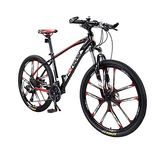 Mountain Bike : TIANQIZ Mountain Bike One Wheel Man Off-road 30-speed Variable-speed Ultra-lightweight Adult Double Shock Absorbers Bicycle Disc Brake Adult Bicycle