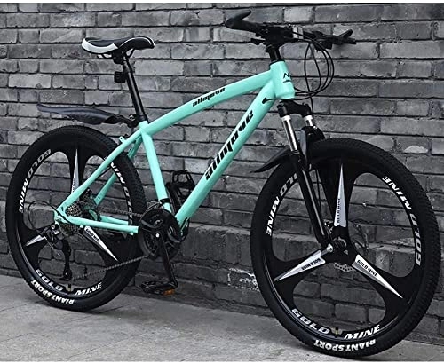 Mountain Bike : TONATO Mountain Bikes Bikes, Speeds Double Disc Brake with Variable Speed Mountain Bike Light Carbone Steel Frame for Men And Women Road Bike, D, 27speed
