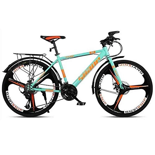 Mountain Bike : TOOLS Off-road Bike MTB Bicycle Road Bicycles Mountain Bike Adult Adjustable Speed For Men And Women 26in Wheels Double Disc Brake (Color : Blue, Size : 30 speed)