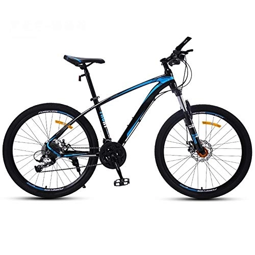 Mountain Bike : TRGCJGH Men's Mountain Bike Double Disc Brake 26 Inches All-Terrain City Bikes Adults Only Outdoor Cycling Hard Tail Front Suspension, B-26inches-30speed