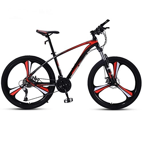 Mountain Bike : TRGCJGH Men's Mountain Bike Double Disc Brake 26 Inches All-Terrain City Bikes Adults Only Outdoor Cycling Hard Tail Front Suspension, E-26inches-27speed