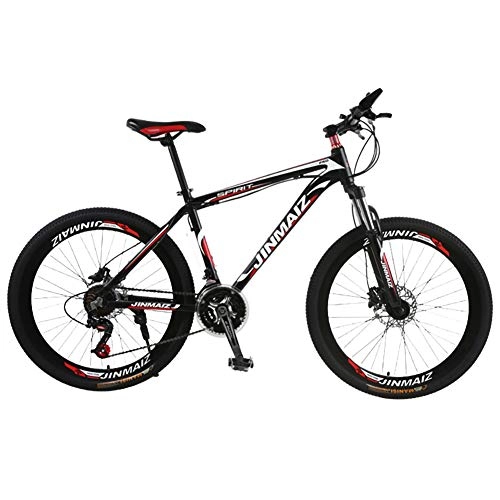 Mountain Bike : TYSYA 30-Speed Mountain Bike 26 Inches Lightweight Aluminum Alloy Frame All-Terrain City Bikes Double Disc Brake Outdoor Cycling Student Adult Bicycle, A