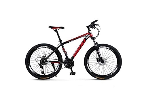 Mountain Bike : UYSELA Mountain Bike Adult Mountain Bike 26 inch 30 Speed Wheel Off-Road Variable Speed Shock Absorber Men and Women Bicycle Bicycle, C, A / a / a