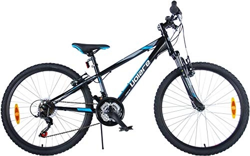 Mountain Bike : Viper 24 Inch 37 cm Boys 18SP Rim Brakes Black