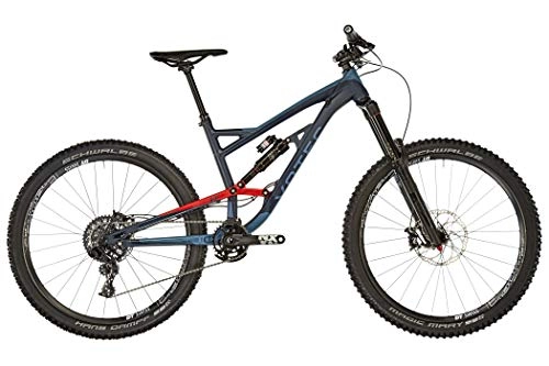 Mountain Bike : Votec VE Comp Enduro Fully 27, 5" blue-red Framesize M | 43cm 2018 MTB Full Suspension
