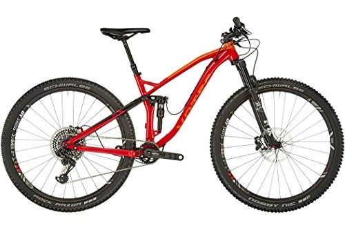Mountain Bike : VOTEC VXs Elite - Tour / Trail Fully 29" - red / black Frame size M | 44cm 2018 MTB Full Suspension