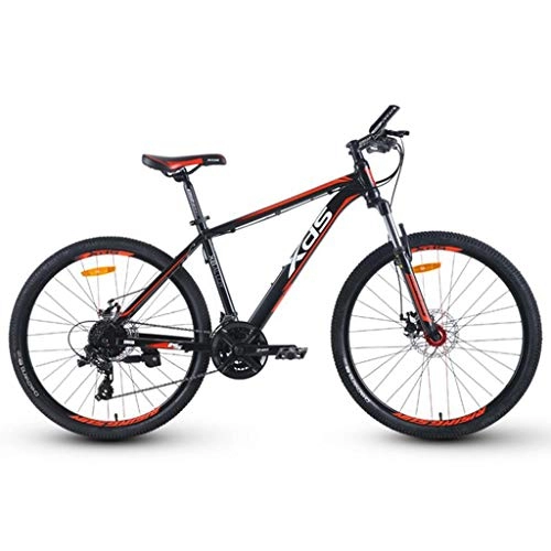 Mountain Bike : WGYDREAM Mountain Bike Youth Adult Mens Womens Bicycle MTB 26inch Mountain Bike, Aluminium Alloy Bicycles, Double Disc Brake and Front Suspension, 24 Speed, 17" Frame Mountain Bike for Women Men Adults