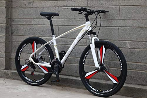 Mountain Bike : WYN Mountain bike Ultra light weight aluminum alloy knife wheel adult Variable speed outdoor sport mountain bicycle, 3 knife wheel W, 26 inch 21 speed