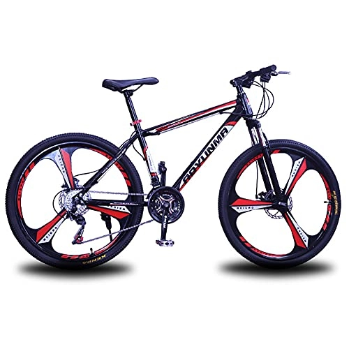 Mountain Bike : XIAOFEI Adult Mountain Bike Mountain Bike 26-Inch Wheels Mens / Womens 17-Inch Alloy Frame 21 Speed, Disc Brakes