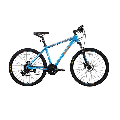 Mountain Bike : XIONGHAIZI Bicycles, Mountain Bikes, Adult Off-road Variable Speed Bicycles, Hydraulic Disc Brakes - 24 Speed 26 Inch Wheel Diameter (Color : Blue, Edition : 24 speed)