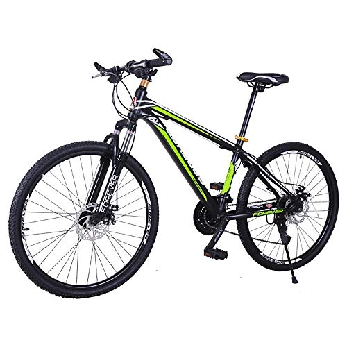 Mountain Bike : XMIMI Mountain Bike Bicycle Speed Shifting Disc Brakes Bicycle Male and Female Adult Students 26 Inch 27 Speed