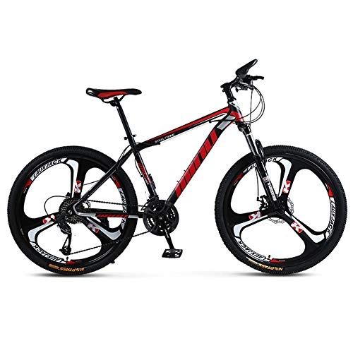 Mountain Bike : XNEQ 26 Inch 21 / 24 / 27 / 30 Speed Mountain Bike Bicycle, Oil Disc Brake Shock Absorption, Men's And Women's Shift Bicycles, 6, 21 Speed