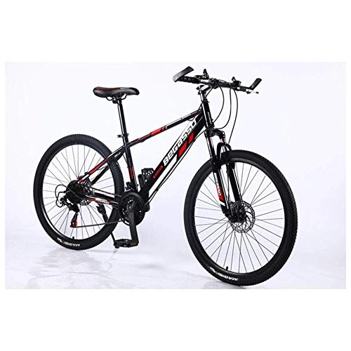 Mountain Bike : YIONGA CAIJINJIN Bike Outdoor sports Aluminum 26" Mountain Bike with Dual DiscBrake 2130 Speeds Drivetrain, 4 Colors for Men And Women Outdoor sports (Color : Black, Size : 30 Speed)