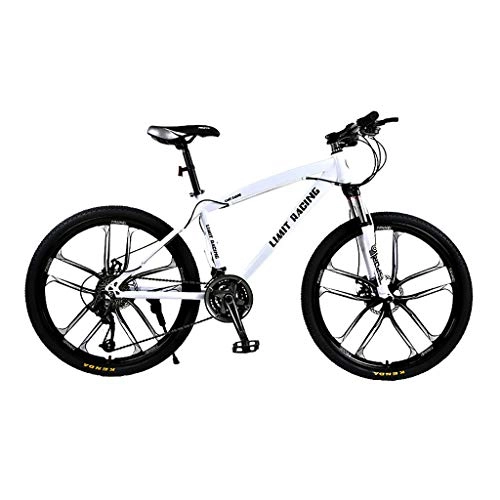 Mountain Bike : YIRENXIAO 26 Inch Mountain Bike Bicycle Adult Male and Female Students Off-Road Racing Shock Absorption Variable Speed Bicycle