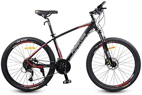 Mountain Bike : YLJYJ 27 Speed Road Bike, Men Women 26 Inch Racing Bicycle, Hydraulic Disc Brake, City Commuter Bicycle Perfect for Road Or Dirt