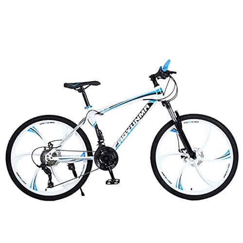 Mountain Bike : Youth City Bike (24 / 26 inch 21 / 24 / 27 speed white and blue; black and red; black and green; black and white)