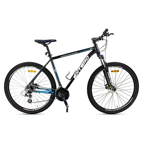 Mountain Bike : YSNJG Lightweight 21 speed Mountain Bikes Bicycles Black Alloy Stronger Frame Disc Brake