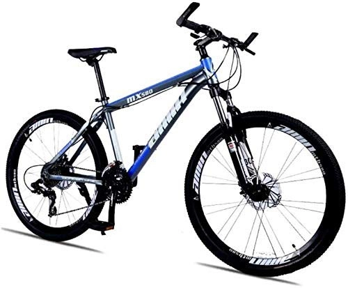 Mountain Bike : YUHT Mountain Bike, Mountain bicycle Aluminum Alloy 26 inch Mountain Bike 27 Speed Off-Road Adult Speed Mountain Men and Women Bicycle Men's Bike for a Path