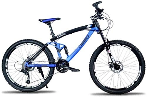 Mountain Bike : YUHT Mountain Bike, Mountain bicycle Student 26 inch Downhill Off-Road Double Disc Brake 27 Speed Mountain Bike Adult Bicycle Bicycle