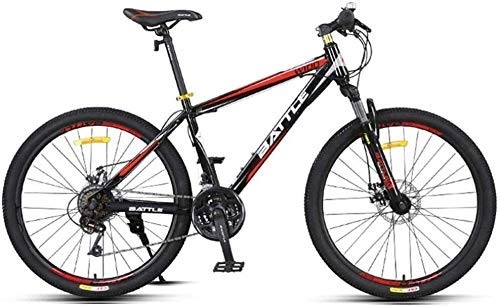 Mountain Bike : YUHT Mountain Bikes, 26 Inch 24-Speed Adult High-carbon Steel Frame Hardtail Bicycle Men s All Terrain Mountain Bike for Sports Outdoor Cycling Travel Work Out