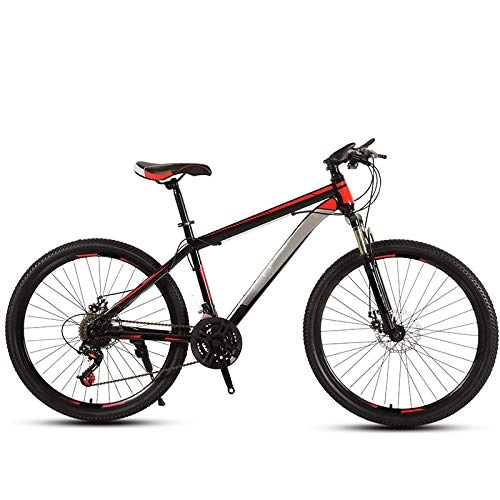 Mountain Bike : ZhanMazwj Mountain bike adult off road 26 inch men and women 24 speed 27 speed 30 speed variable speed road sports car youth student bicycle 26inch 30speed
