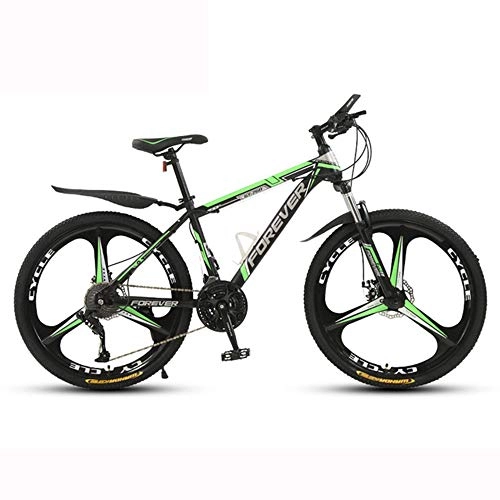 Mountain Bike : ZMCOV Mountain Bike Aluminum Alloy, 24 / 26 Inch Mountain Bicycles, Speed ​​Adjustable Bicycle Shock-Absorbing Bicycle Biking, 27 speed, 24Inch