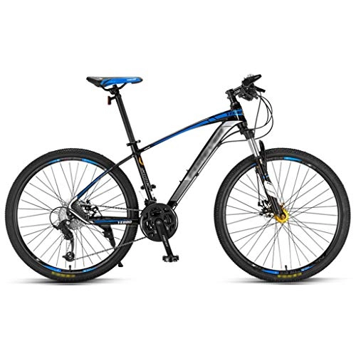 Mountain Bike : ZRN Mountain Bike Bicycle 26 Inch Wheel 27 Speed Line Disc Brake Adjustable Seat Bike Unisex Road Bike
