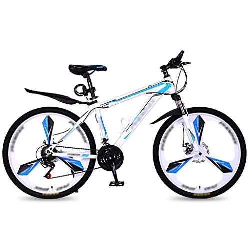 Mountain Bike : ZRN Outdoors Sport Cycling 24 / 26 Wheel Mountain Bike, 24 Speed, High-carbon Steel Frame with Disc Brakes Bicycle