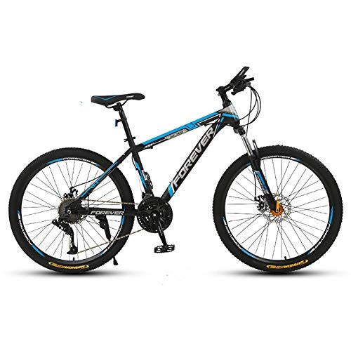 Mountain Bike : ZWPY Mountain Bike, Hardtail Mountain Bicycles, 26 Inch Wheels, with Disc Brakes, 24 Speed, Spoke Wheels, for Commute And Travel