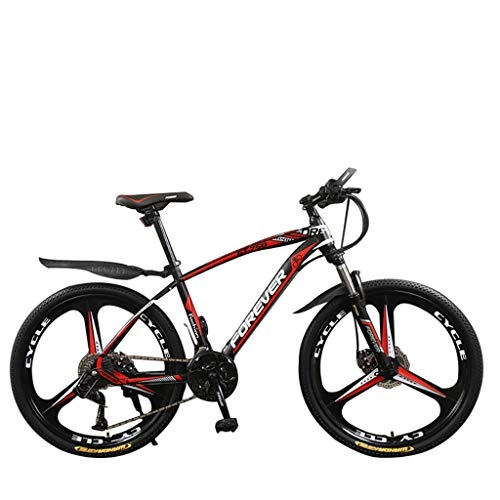Mountain Bike : zxcvb Variable Speed Bicycle, 24 / 26 Inch Portable Student Comfort Mountain Bike for Men Women Lightweight Casual Bicycle, Outroad Road Bicycles, Shockabsorption (24 Speed)
