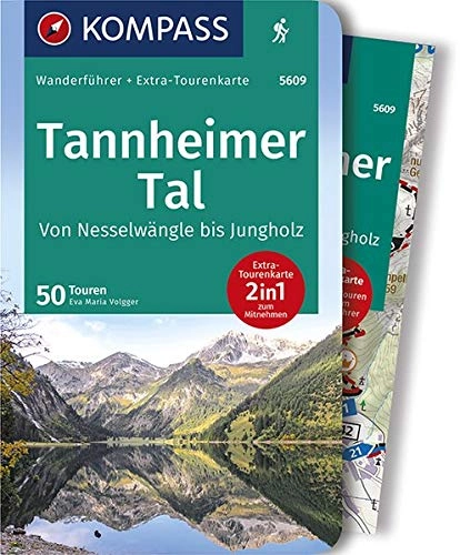 Mountainbike-Bücher : KOMPASS Wanderführer Tannheimer Tal von Nesselwängle bis Jungholz: Wanderführer mit Extra-Tourenkarte 1:25.000, 50 Touren, GPX-Daten zum Download