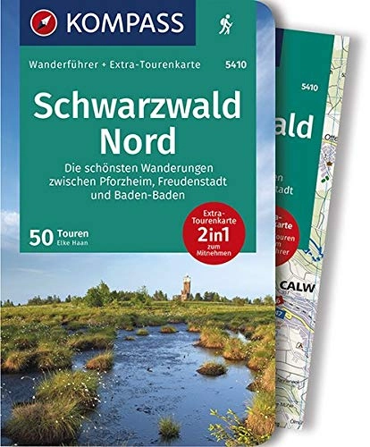 Mountainbike-Bücher : KV WF 5410 Schwarzwald Nord mit Karte (KOMPASS-Wanderführer, Band 5410)