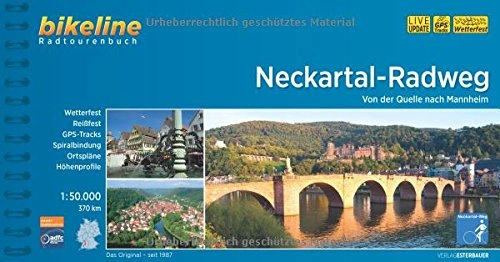 Mountainbike-Bücher : Neckartal-Radweg: Von der Quelle nach Mannheim, 1:50.000, 370 km (Bikeline Radtourenbücher)