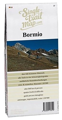 Mountainbike-Bücher : Singletrail Map 037 Bormio (Singletrail Map / Die Singletrail Maps sind die bekanntesten Mountainbike-Karten der Alpen.)