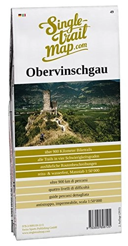 Mountainbike-Bücher : Singletrail Map 049 Obervinschgau (Singletrail Map / Die Singletrail Maps sind die bekanntesten Mountainbike-Karten der Alpen.)