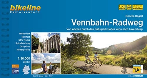 Mountainbike-Bücher : Vennbahn-Radweg: Von Aachen durch den Naturpark Hohes Venn nach Luxemburg, 1:50.000, 230 km (Bikeline Radtourenbücher)