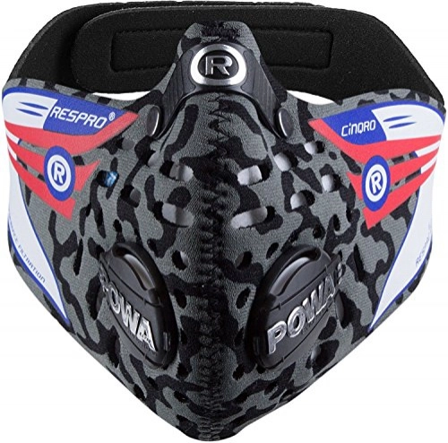 Mountain Bike Face Mask : Respro® Cinqro Mask Camo - M
