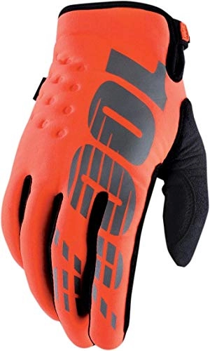Mountain Bike Gloves : 100% Brisker 10006-054-10 MTB Glove Orange