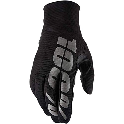Mountain Bike Gloves : 100 Percent Unisex_Adult Hydromatic Brisker Gloves Black Md Special Occasion, Medium