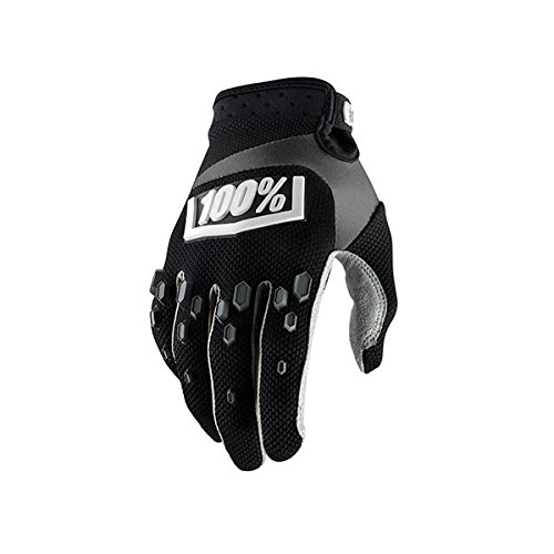 Mountain Bike Gloves : 100% UNISEX CHILDREN AIRMATIC Mountain Bike Glove, Black