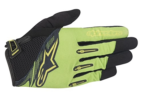 Mountain Bike Gloves : Alpinestars Men's Flow Gloves, Bright Green / Black, 3X-Large