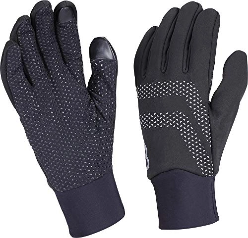 Mountain Bike Gloves : BBB Cycling Unisex's Gloves RaceShield WB 2.0 | Windproof Outdoor Touchscreen Non-Slip | Men and Women | MTB Road Bike Urban Cycling | BWG-33 S, Black, S