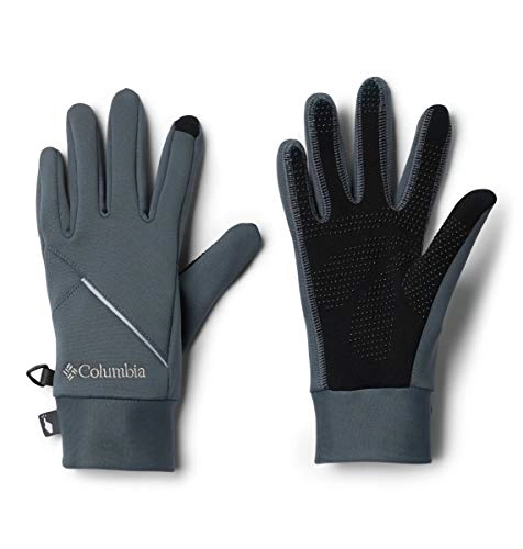 Mountain Bike Gloves : Columbia Women's Trail Summit running glove, Graphite, X-Large